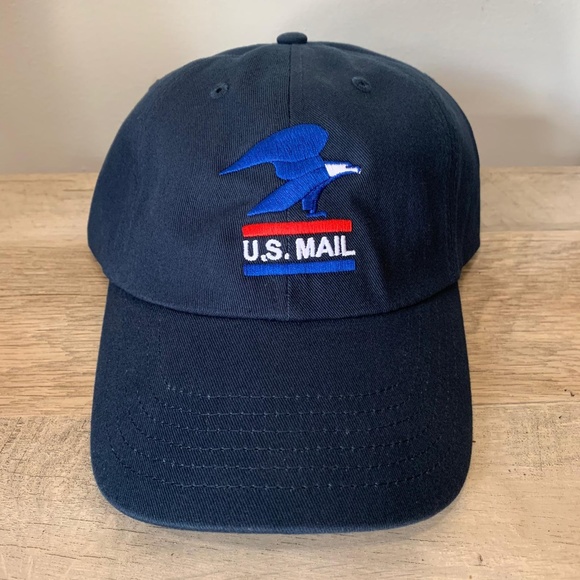 Accessories | Retro Postal Office Logo Adjustable Dad Hat  display picture 3